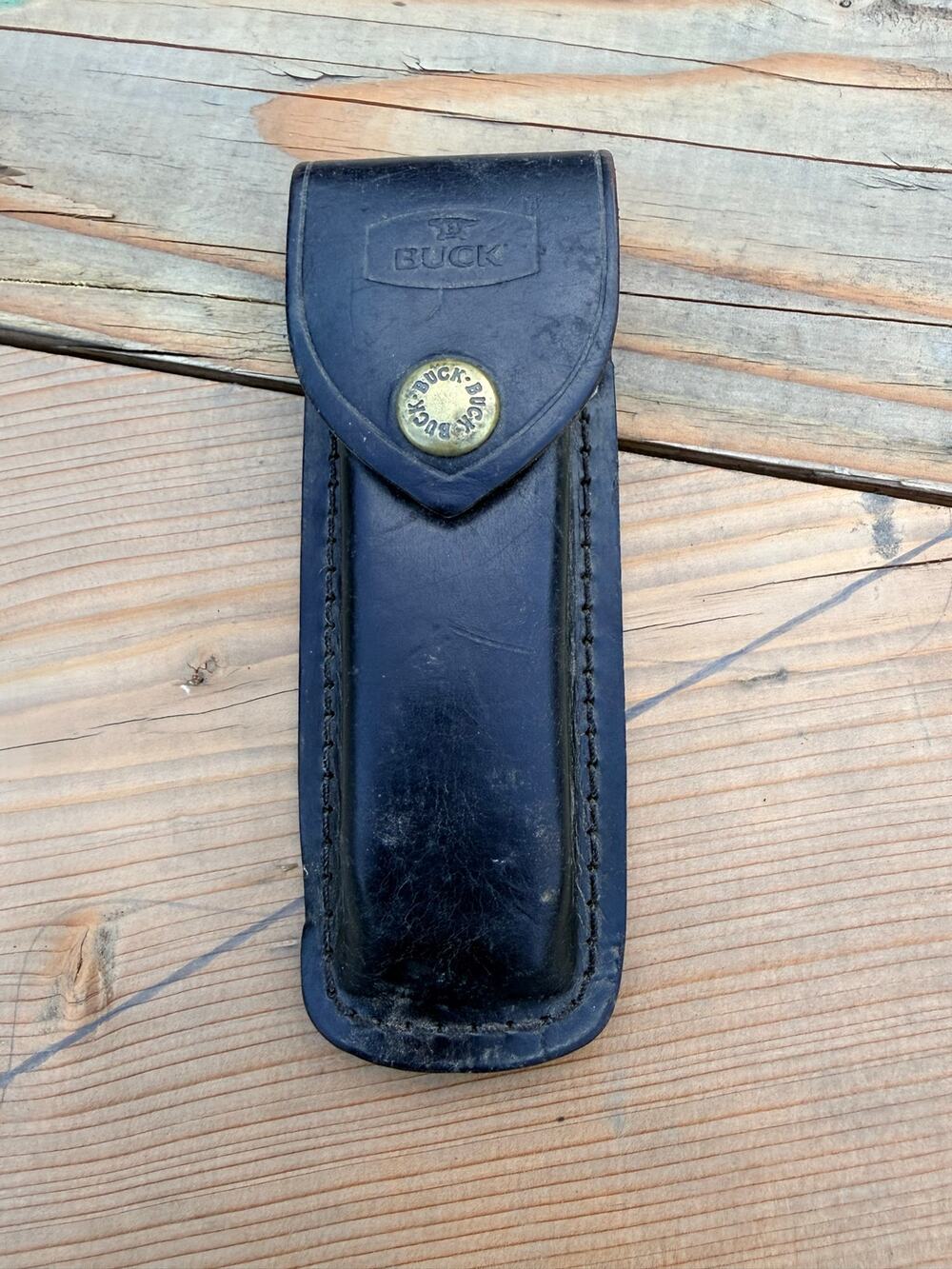 Vintage Buck Knife Case 110 - Durable Leather Sheath for Your Blade